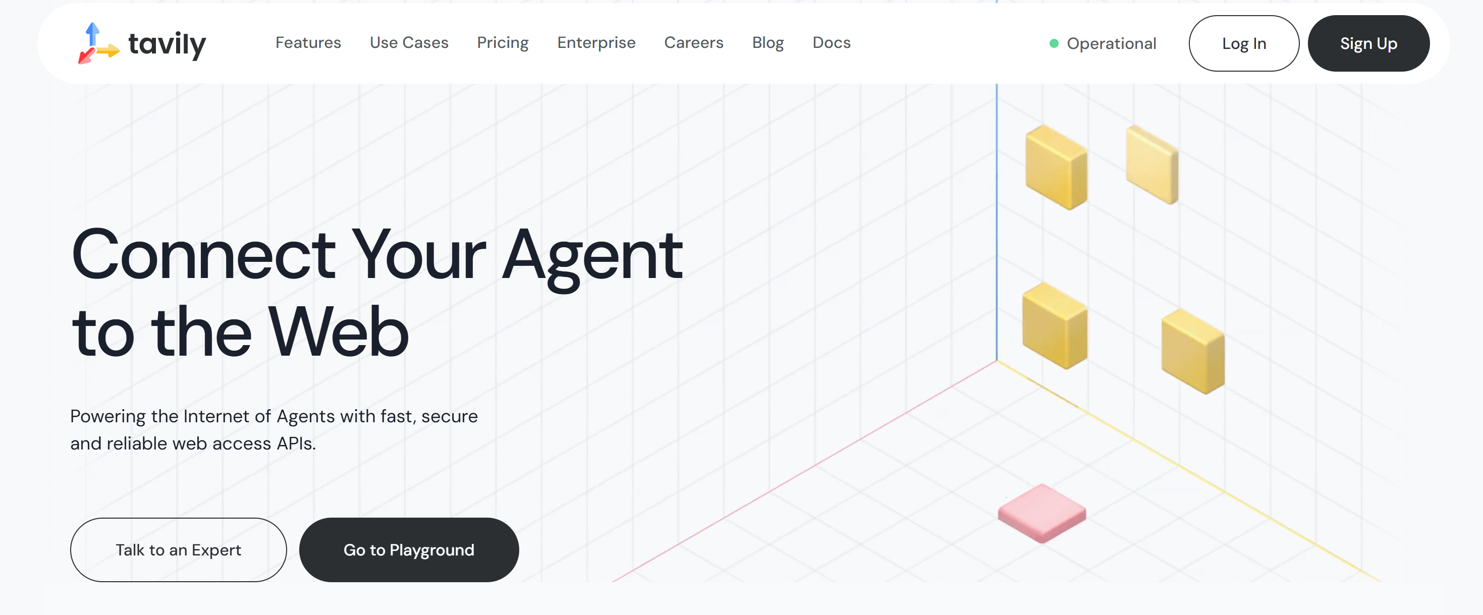 Site web de Tavily