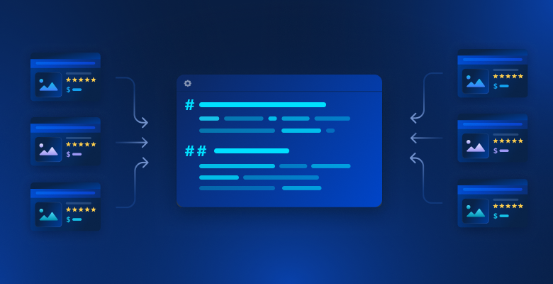 Scrape Websites to Markdown blog image