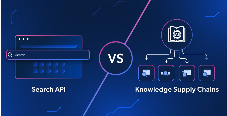 Search APIs vs. Knowledge Supply Chains