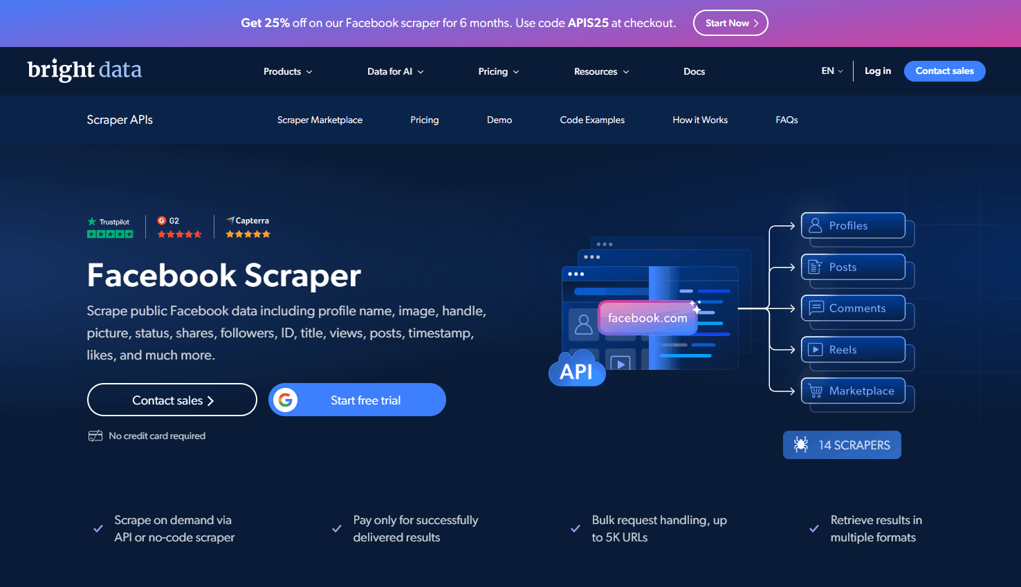 image du scraper facebook